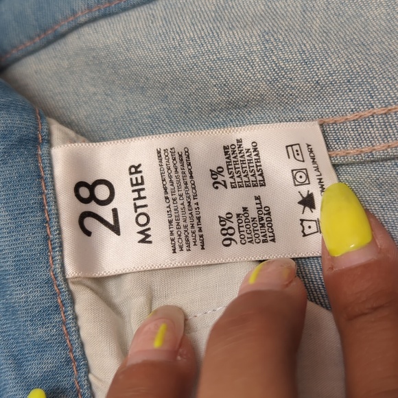 Mother High Waisted Looker Jeans - Picture 4 of 7